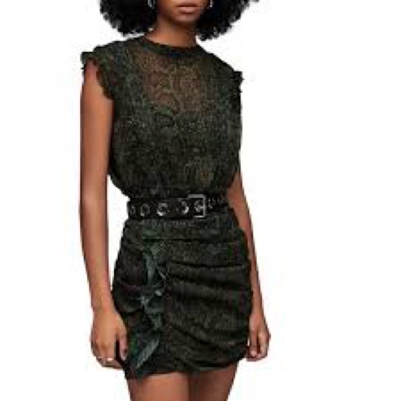 All Saints Dresses & Skirts - All Saints Hali Tamora Snake Print Mini Dress 2